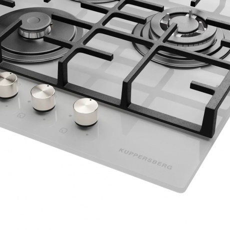 Встраиваемая газовая варочная панель Kuppersberg FG 45 W - фото 3