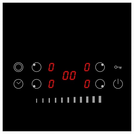 Встраиваемая варочная панель Korting HK 62550 B - фото 3