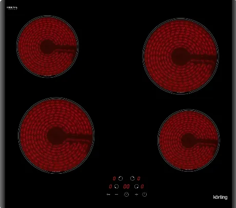 Электрическая варочная панель Korting HK 60003 B