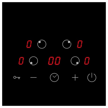 Индукционная варочная панель Korting HI 64013 B - фото 2