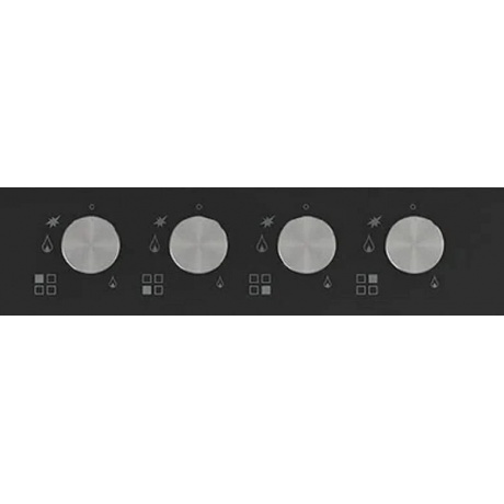 Встраиваемая газовая варочная панель Korting HGG 6825 CTN - фото 3