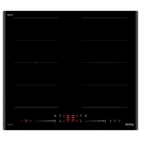 

Встраиваемая индукционная варочная панель Korting HIB 68900 B IMOVE