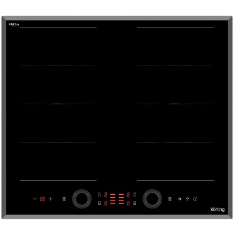 

Встраиваемая индукционная варочная панель Korting HIB 68700 B QUADRO