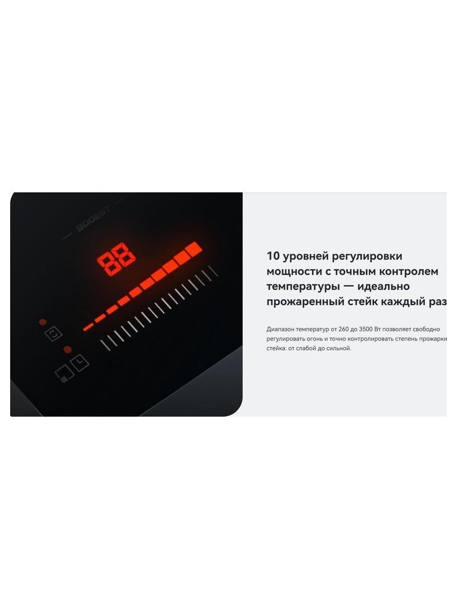 Встраиваемая варочная индукционная панель Viomi Smart Hob VBG702 - фото 9