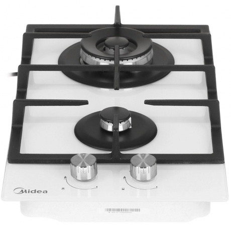 Газовая варочная поверхность Midea MG3260TGW - фото 2