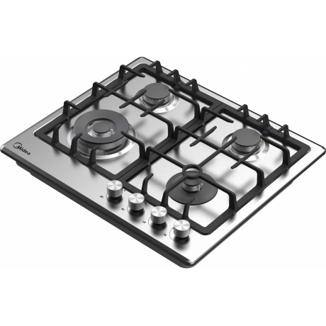 Газовая варочная поверхность Midea MG643TX нержавеющая сталь - фото 2