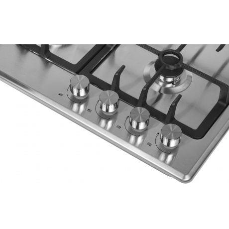 Газовая варочная поверхность Midea MG643TX нержавеющая сталь - фото 5