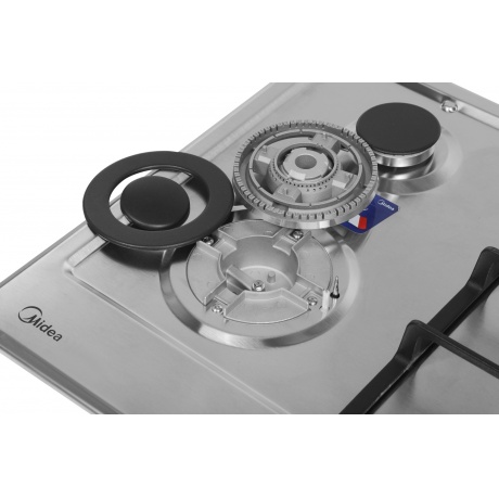 Газовая варочная поверхность Midea MG643TX нержавеющая сталь - фото 7