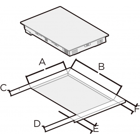Индукционная варочная поверхность Midea MIH32103 черный/черный - фото 4