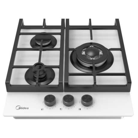 Газовая варочная поверхность Midea MG449TGW, 45 см - фото 2