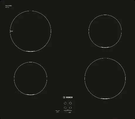 Индукционная варочная панель Bosch PUG611AA5E черная