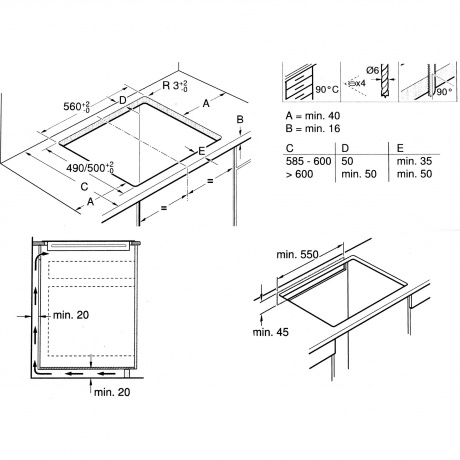 Индукционная варочная панель Bosch PUG611AA5E черная - фото 11