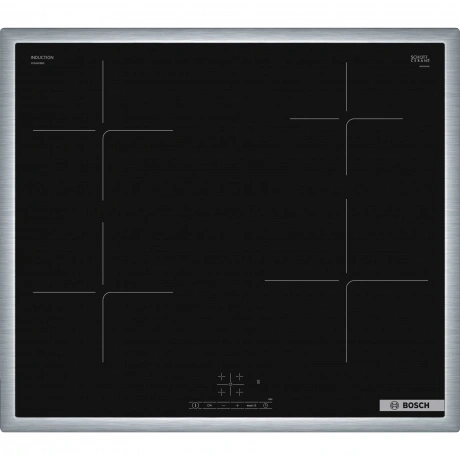 Индукционная варочная панель Bosch PUE64KBB5E черная