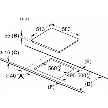 Индукционная варочная панель Bosch PIF645BB5E Serie 4, черная - фото 8