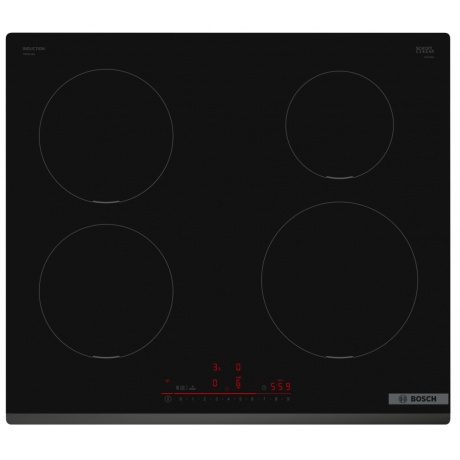 Индукционная варочная панель Bosch PIE631HB1E Serie 6, черная