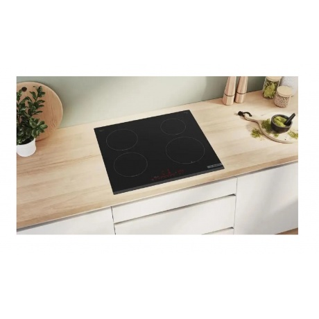 Индукционная варочная панель Bosch PIE631HB1E Serie 6, черная - фото 2