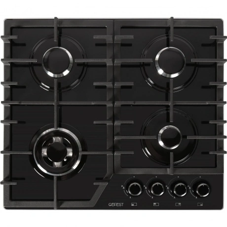 Газовая варочная панель Gefest ПВГ 2232-01 Р черная