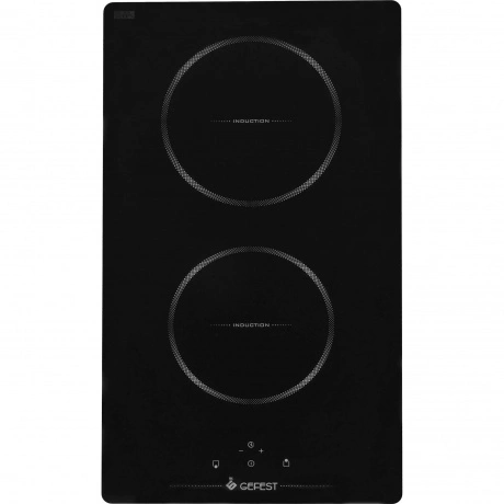 Индукционная варочная панель GEFEST ПВИ 4000, 2 конфорки, черная