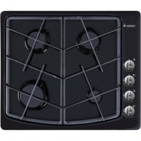 Газовая варочная панель Gefest СН 1211 К3 черный - фото 1