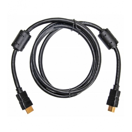 Кабель аудио-видео Buro HDMI (m)/HDMI (m) 1.8м. феррит.кольца черный (HDMI-19M/19M-1.8M-MG) - фото 2