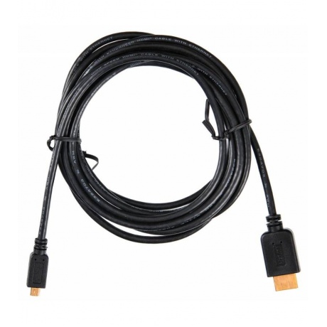 Кабель аудио-видео Buro HDMI (m)-Micro HDMI (m) 3м черный - фото 2