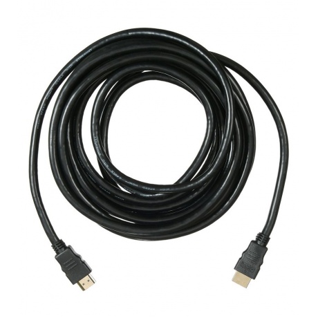 Кабель аудио-видео Buro HDMI (m)-HDMI (m) 5м контакты позолото черный (BHP HDMI 20-5) - фото 2