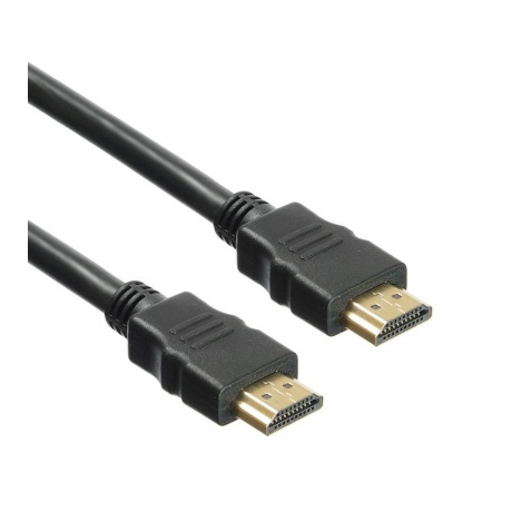 Кабель аудио-видео Buro HDMI (m)-HDMI (m) 1м контакты позолото черный (BHP HDMI 20-1) - фото 2
