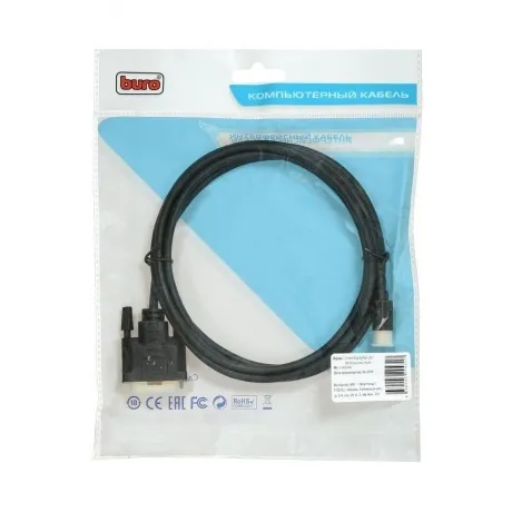 Кабель аудио-видео Buro 11v miniDisplayport (m)-DVI-D (Dual Link...