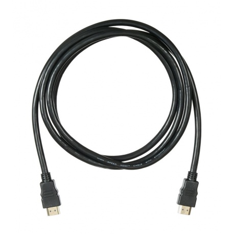 Кабель аудио-видео Buro HDMI (m)-HDMI (m) 1.8м контакты позолото черный (BHP HDMI 20-18) - фото 2