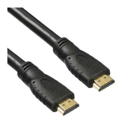 Кабель аудио-видео Buro HDMI (m)-HDMI (m) 20м контакты позолото черный (BHP HDMI 20-20) - фото 2