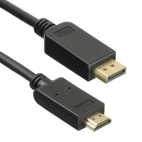 Кабель аудио-видео Buro v 12 DisplayPort (m)-HDMI (m) 5м контакт...