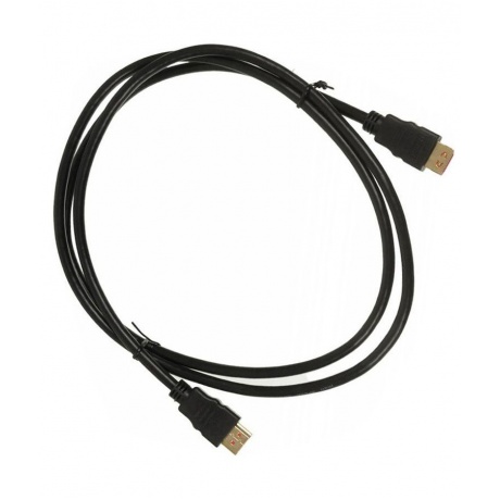 Кабель аудио-видео Buro HDMI (m)-HDMI (m) 1.5м контакты позолото черный (BHP) - фото 1