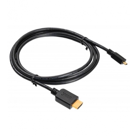 Кабель аудио-видео Buro HDMI (m)-Micro HDMI (m) 1,8м черный (MICROHDMI-HDMI-18) - фото 1