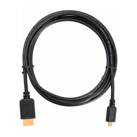Кабель аудио-видео Buro HDMI (m)-Micro HDMI (m) 1,8м черный (MICROHDMI-HDMI-18) - фото 2
