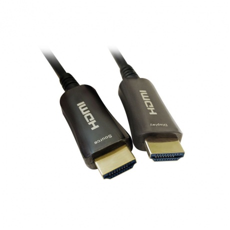 Кабель аудио-видео Digma HDMI 20 AOC HDMI (m)-HDMI (m) 10м контакты позолото черный (BHP AOC 20-10) - фото 2