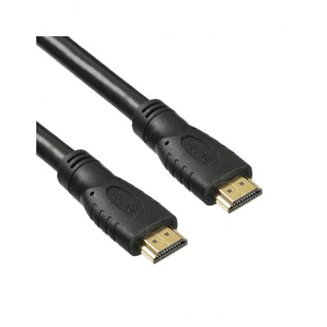 Кабель аудио-видео Buro HDMI (m)-HDMI (m) 10м контакты позолото черный (BHP HDMI 20-10) - фото 2