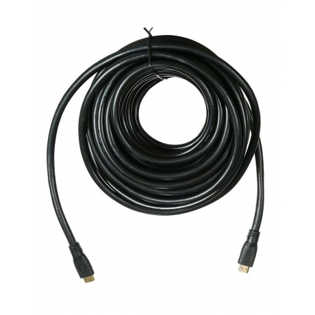 Кабель аудио-видео Buro HDMI (m)-HDMI (m) 15м контакты позолото черный (BHP HDMI 20-15) - фото 2