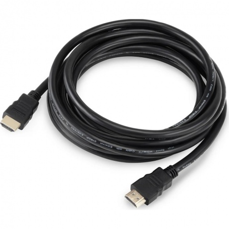 Кабель аудио-видео Buro HDMI (m)-HDMI (m) 3м контакты позолото черный (BHP RET HDMI30-2)