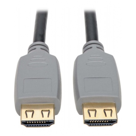 Кабель аудио-видео Tripplite HDMI (m)-HDMI (m) 0.9м контакты позолото черный-серый (P568-003-2A) - фото 2