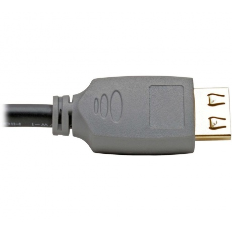 Кабель аудио-видео Tripplite HDMI (m)-HDMI (m) 0.9м контакты позолото черный-серый (P568-003-2A) - фото 4