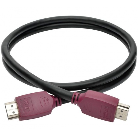 Кабель аудио-видео Tripplite HDMI (m)-HDMI (m) 1.8м контакты позолото черный (P569-006-CERT) - фото 1