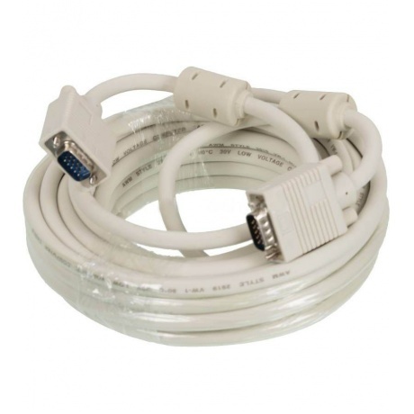 

Кабель Ningbo CAB016S-10m CAB016S-10M-BR VGA (m) VGA (m) 10м феррит.кольца блистер