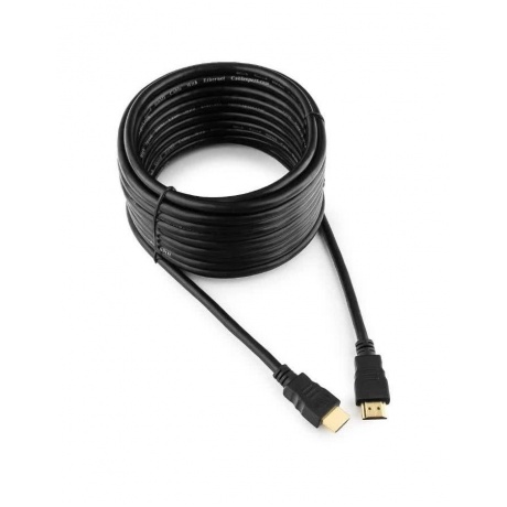 Кабель HDMI Cablexpert CC-HDMI4-20M, 20м, v1.4, 19M/19M, черный, позол.разъемы, экран, пакет - фото 2