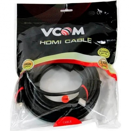 Кабель VCOM HDMI 19M ver 2.0 10m (CG525D-R-10.0) - фото 6