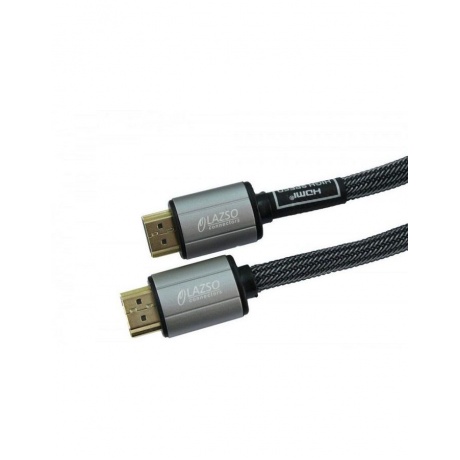 Кабель аудио-видео Lazco WH-111-B HDMI (m)/HDMI (m) 3м WH-111(3M)-B черный - фото 2