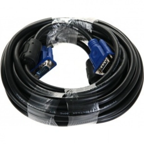 Кабель соединительный SVGA (15M/M) 10m 2 фильтра TV-COM QCG120H-...
