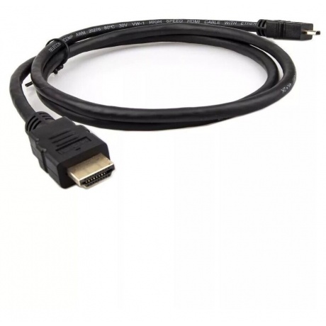 Кабель Telecom HDMI - MicroHDMI-19M ver 2.0+3D/Ethernet,1m (TCG206-1M) - фото 1