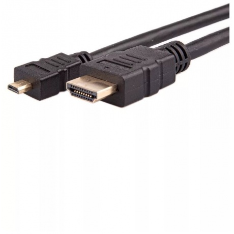 Кабель Telecom HDMI - MicroHDMI-19M ver 2.0+3D/Ethernet,1m (TCG206-1M) - фото 4