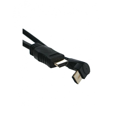 Кабель VCOM HDMI - HDMI V2.0 5м CG523-5M, угловой - фото 2