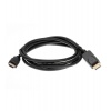 Кабель Aopen DisplayPort M-> HDMI M 1.8m, (ACG494-1.8M)